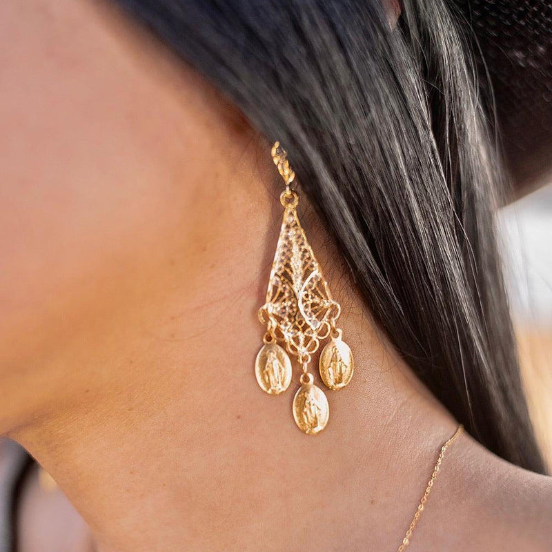 Alchemy Chandelier Earrings-Earrings-Good Tidings