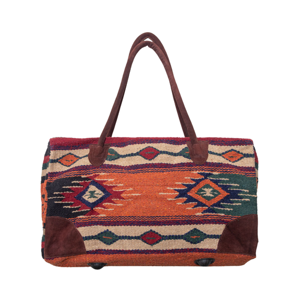 Byron Bay Boho Weekender Bag Cherokee Weekender Bags on white background