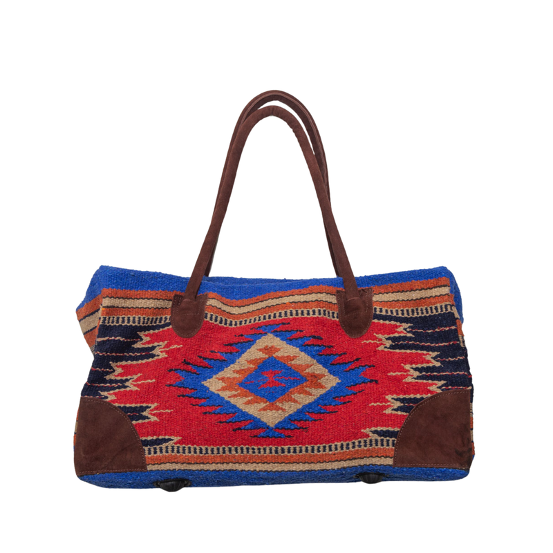 Byron Bay Boho Weekender Bag Inca-Weekender Bags-Good Tidings on White Background