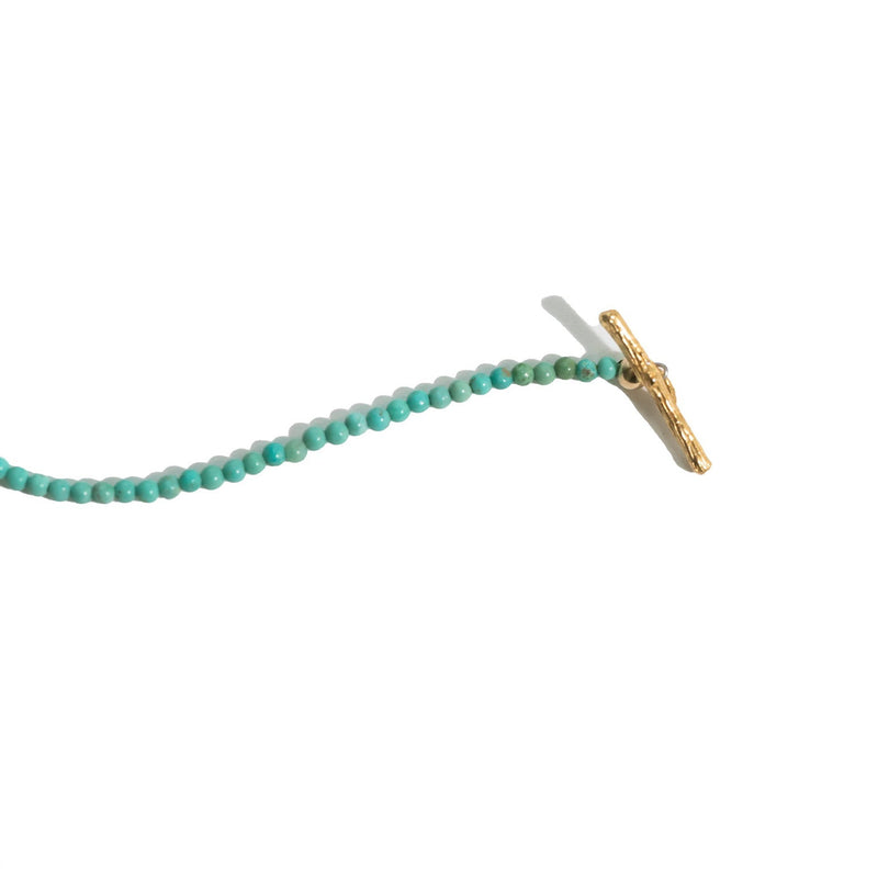 Dream Turquoise Necklace-Necklace-Good Tiding Style down the back