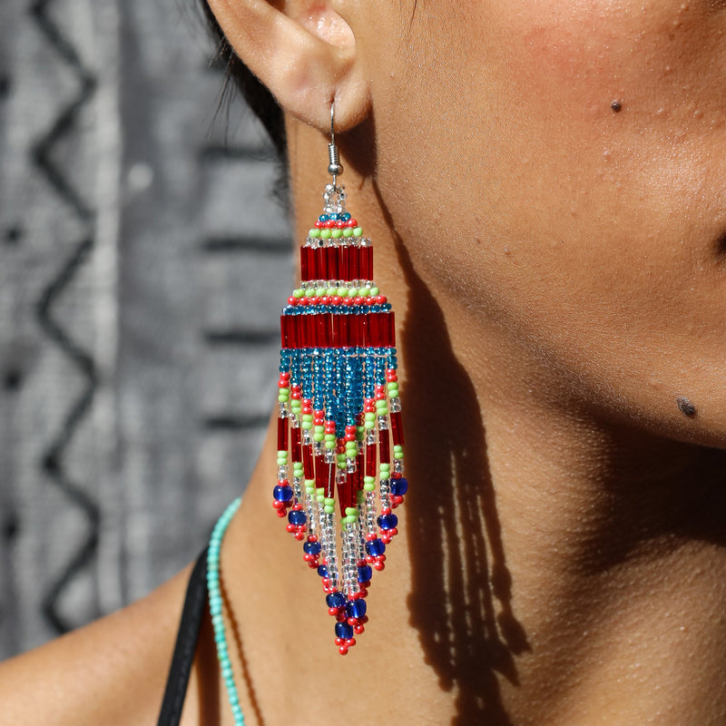 Encuentro Beaded Boho Earrings - Forever Young-Earrings-Good Tidings