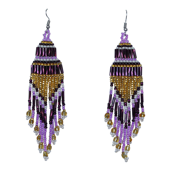 Encuentro Beaded Boho Earrings - Magic Sunset-Earrings-Good Tidings