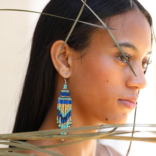 Encuentro Beaded Boho Earrings - Pure Soul-Earrings-Good Tidings