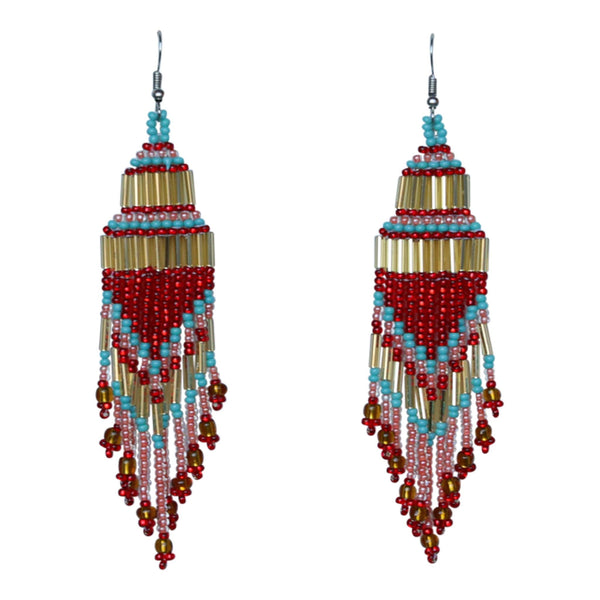 Encuentro Beaded Boho Earrings - Tender Heart-Earrings-Good Tidings