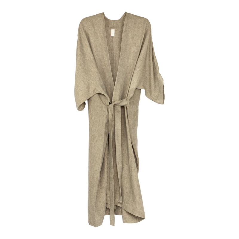 Sanctuary Handmade Linen Kimono - Olive-Poncho-Good Tidings