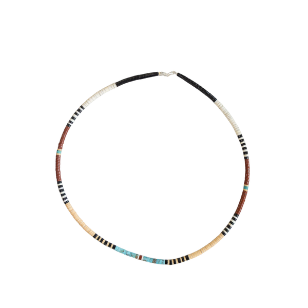 Three Realms Bone Necklace on white background