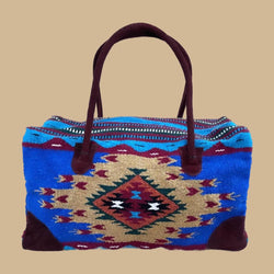 Byron Bay Boho Weekender Bag Kilim-Weekender Bags-Good Tidings