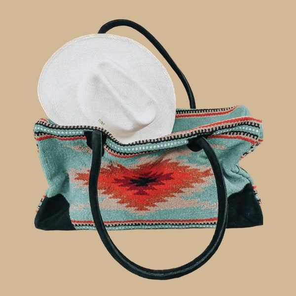 Byron Bay Boho Weekender Bag Navajo-Weekender Bags-Good Tidings
