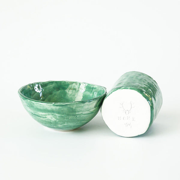 Ceramic Bowl - Turquoise - Good Tidings