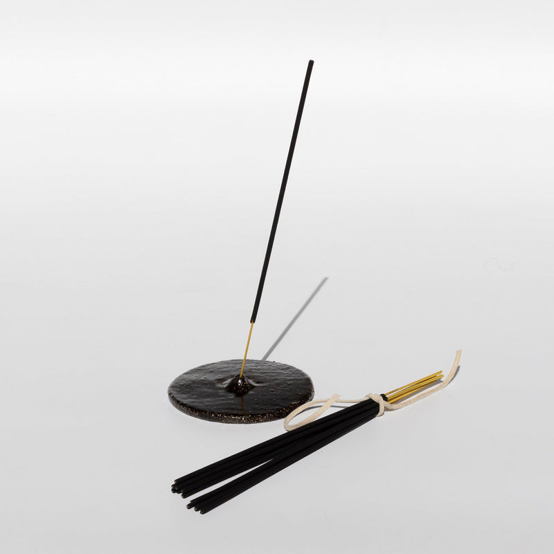 Ceramic Incense holder with Patchouli Incense - Mahogany-Good Tidings