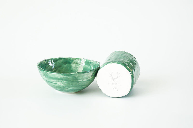Ceramic Mug - Turquoise - Good Tidings