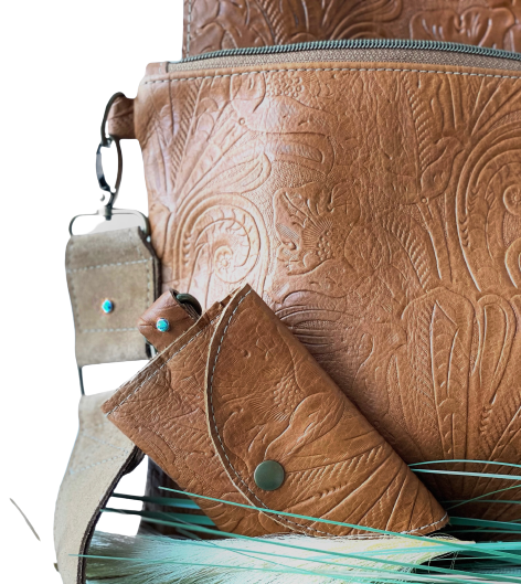 Charro Western Crossbody Bag Earth-Apparel & Accessories-Good Tidings