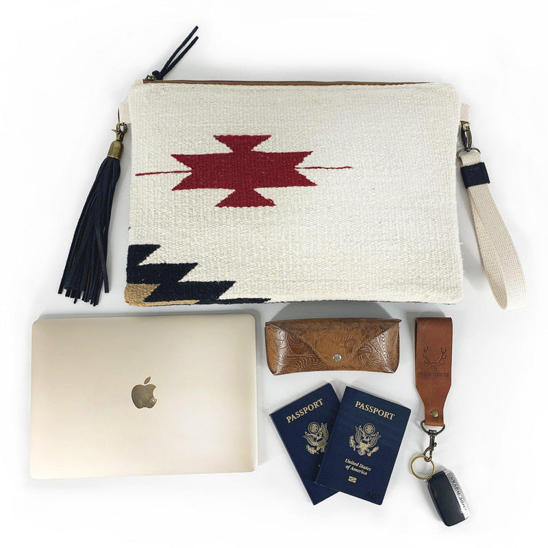 Estepona Clutch Original Black-Weekender Bags-Good Tidings