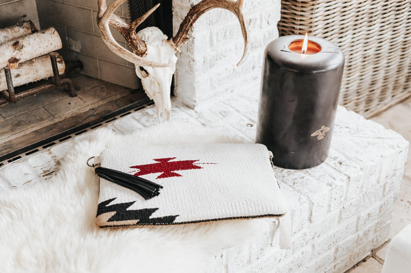 Estepona Clutch Original Black-Weekender Bags-Good Tidings