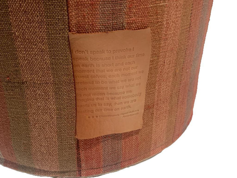 Moroccan Desert Pouf - Multicolor - Good Tidings