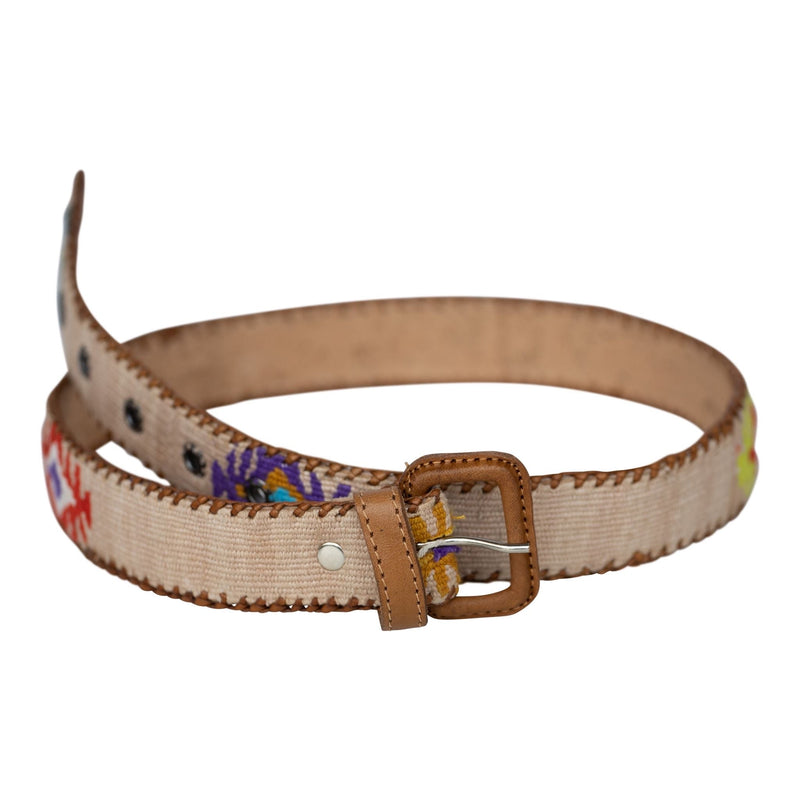 San Miguel De Allende Belt - Light Pink-Belts-Good Tidings