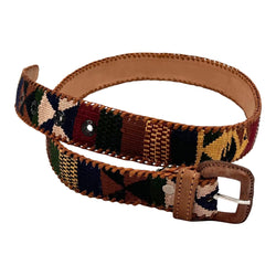 San Miguel De Allende Belt - Muted Multicolor-Belts-Good Tidings