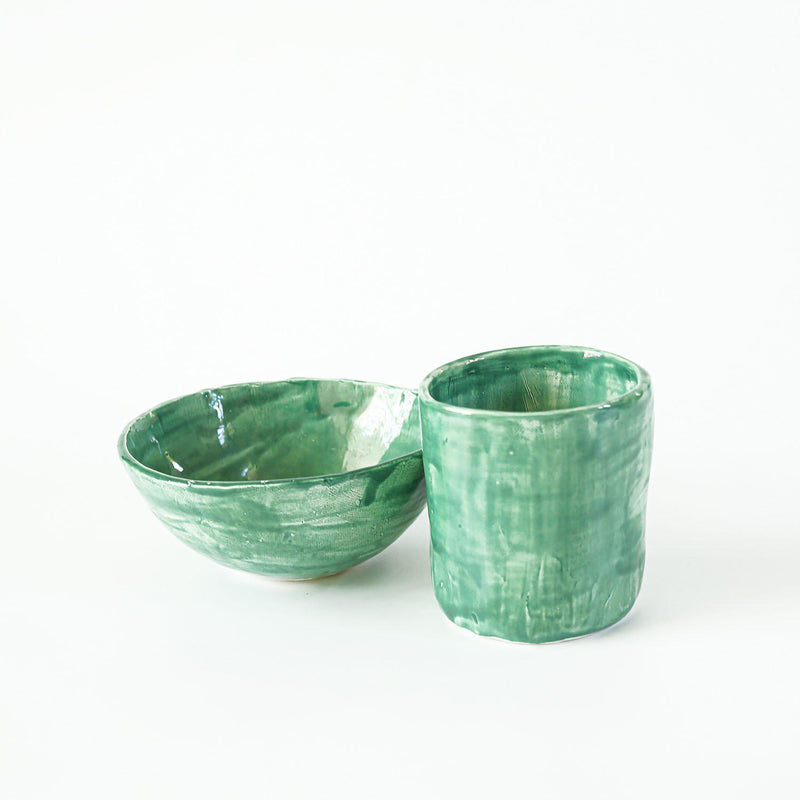 Ceramic Mug - Turquoise - Good Tidings