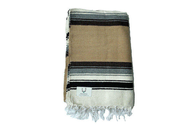 Marfa Navajo Style Blanket Camel-Good Tidings